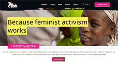 Desktop Screenshot of mamacash.org